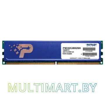 Оперативная память Patriot 2GB DDR2 PC2-6400 (PSD22G80026H)